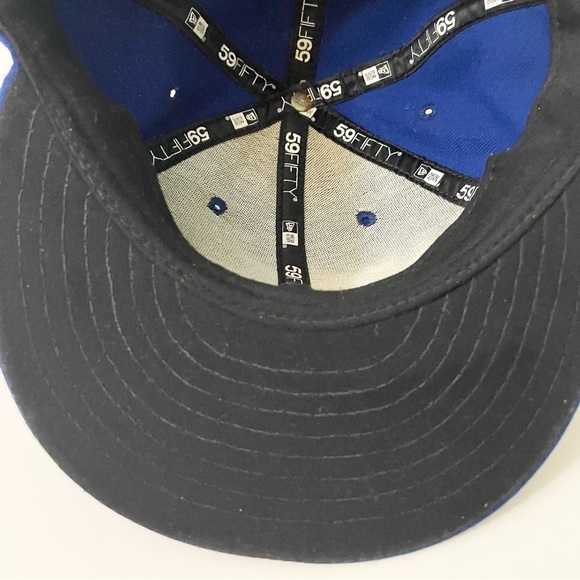 Toronto Blue Jays 2015 Post Season MLB New Era 59FIFTY Fitted 7 1/2 Cap Hat - Picture 13 of 16